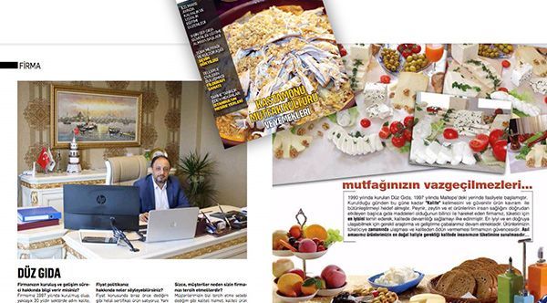 Restoran Dergisi Haziran 2017 Röportaj